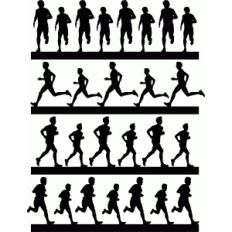 running man borders set