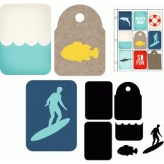 pen pal letters—beach set