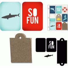 pen pal letters—beach set