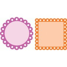 scallop frames