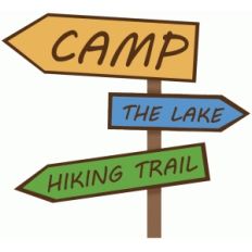 camping sign