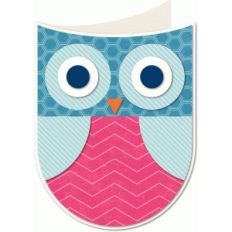 a2 shaped card owl