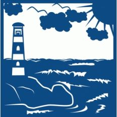 lighthouse scene