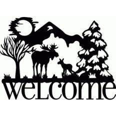 welcome winter moose