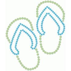 rhinestone flip flops