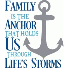 family is the anchor title