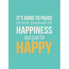 it's good to pause 3x4 quote card