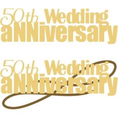 50th wedding anniversary phrase
