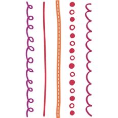 line and dot borders