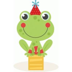 birthday frog