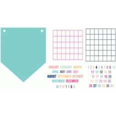 build a calendar banner set