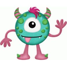 little round monster