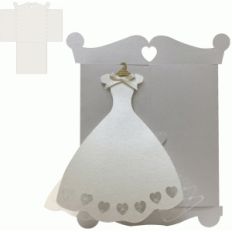 wedding dress card