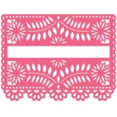 papel picado blank sign