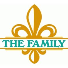 fancy fleur de lis split name