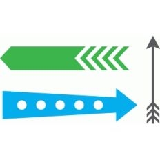 3 arrows