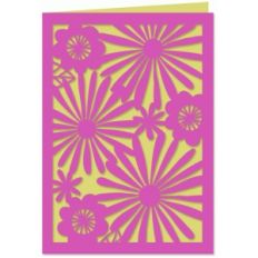 daisy lace 5x7 card