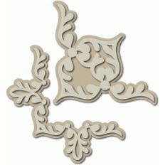 2 ornate corners