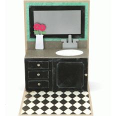 a2 pop up bathroom card