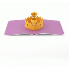 a2 pop up crown card