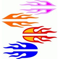 race car fire set