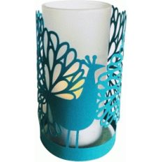 peacock lantern