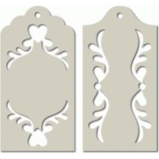 ornate tags