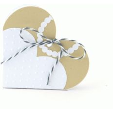 heart wedding favor bride