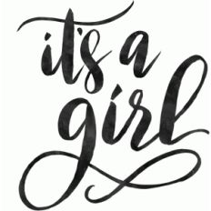 it's a girl