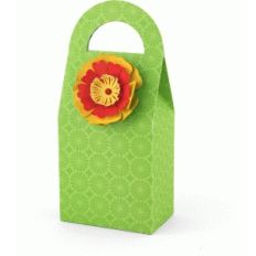 tall favor box with handle