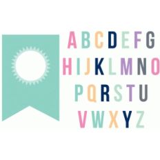 monogram banner set