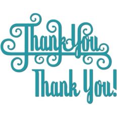 'thank you' word phrase