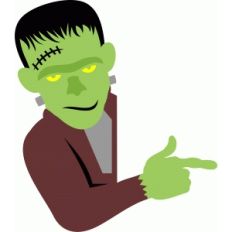 frankenstein halloween ornament