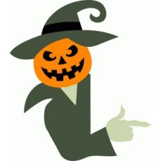 pumpkin halloween ornament