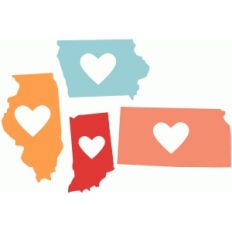 state love il, in, ia, ks