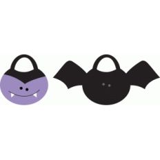 halloween bucket tags set