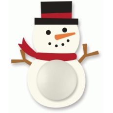 lip balm snowman card