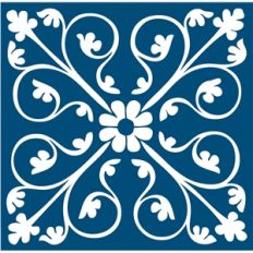 floral tile