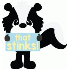 cute skunk