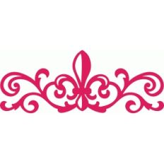 fleur de lis damask