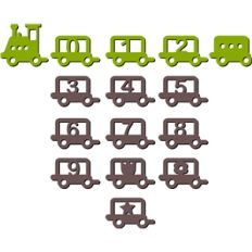 numbers - shapes -train set 3
