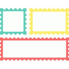 3 stamp frames