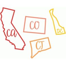 state abbv ca co ct de