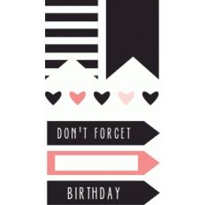 birthday - planner stickers