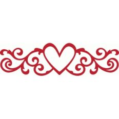 heart damask