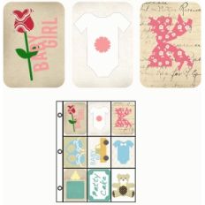 pen pal letters—baby girl set