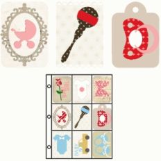 pen pal letters—baby girl set