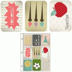 pen pal letters—back to school set