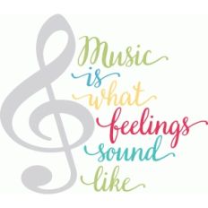music wall quote