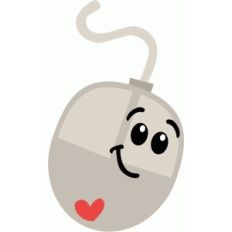 cartoon computer mouse